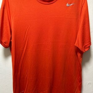 Nike XL NWOT orange dri fit shirt